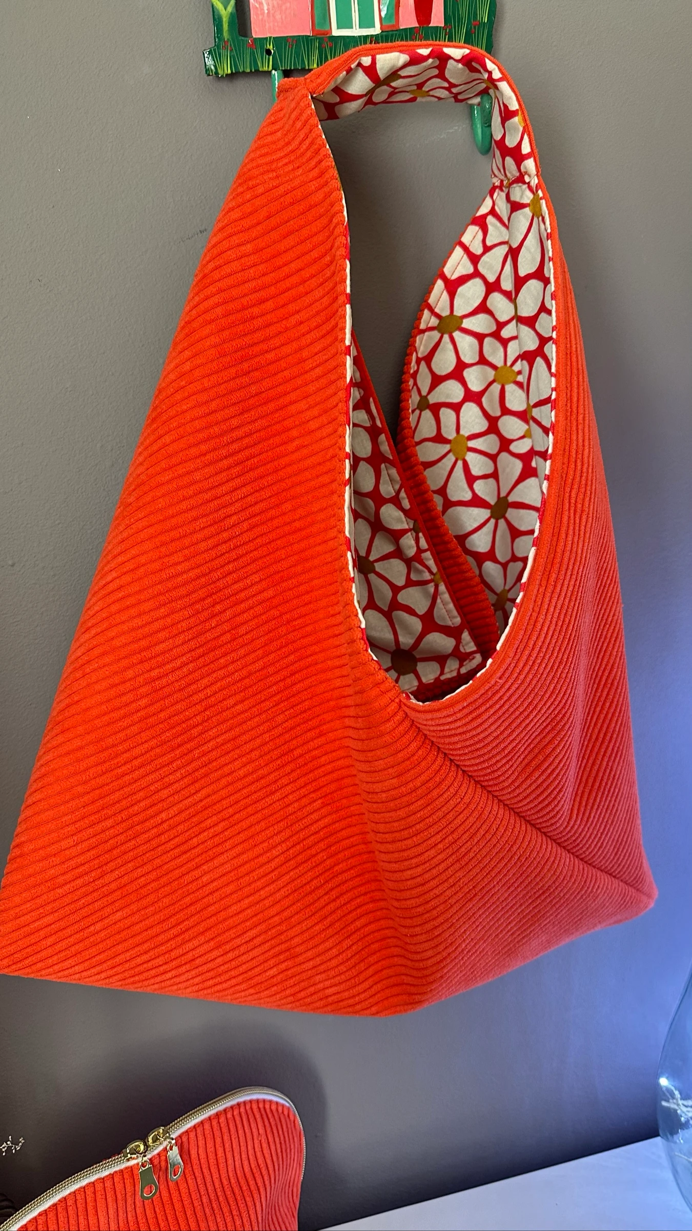 Bolso origami naranja – photo 4